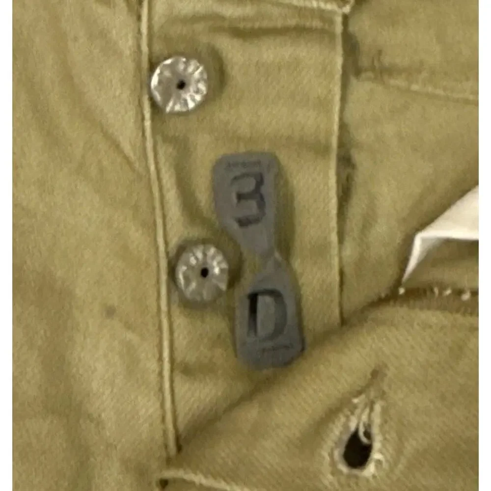Diesel Darron Jeans Mens 30 Brown Slim Tapered Cropped Hemmed Denim